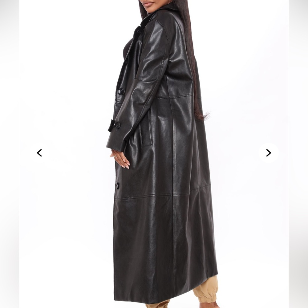 Black Leather Coat